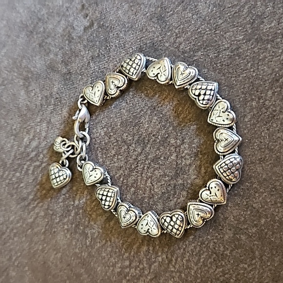 BRIGHTON Sliding Heart Charms Bracelet - Picture 2 of 8